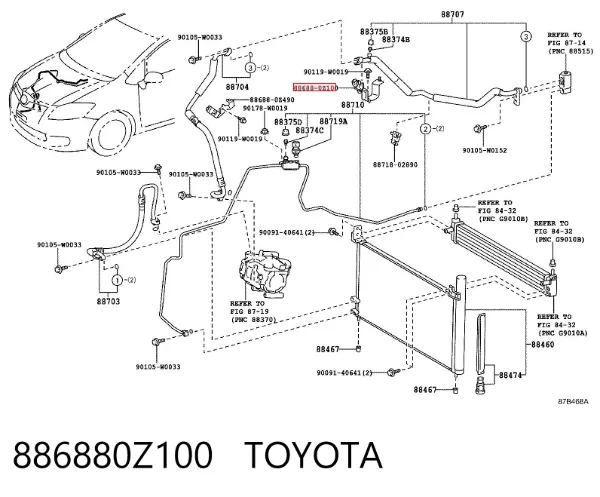  886880Z100 Toyota