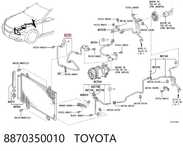  8870350010 Toyota