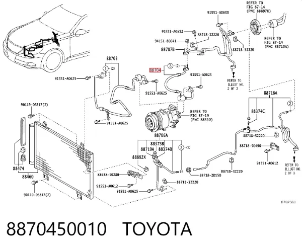  8870450010 Toyota