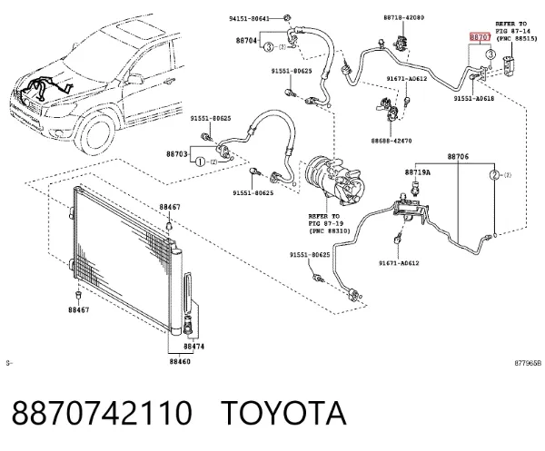  8870742110 Toyota