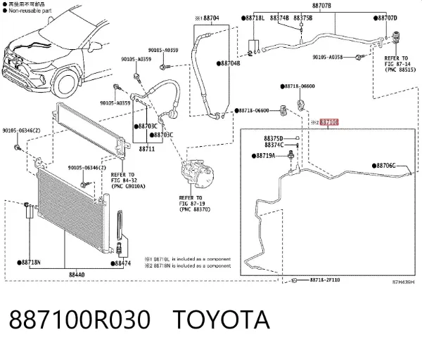  887100R030 Toyota