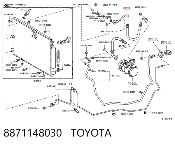  8871148030 Toyota