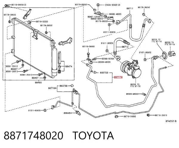  8871748020 Toyota