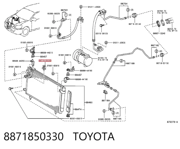  8871850330 Toyota