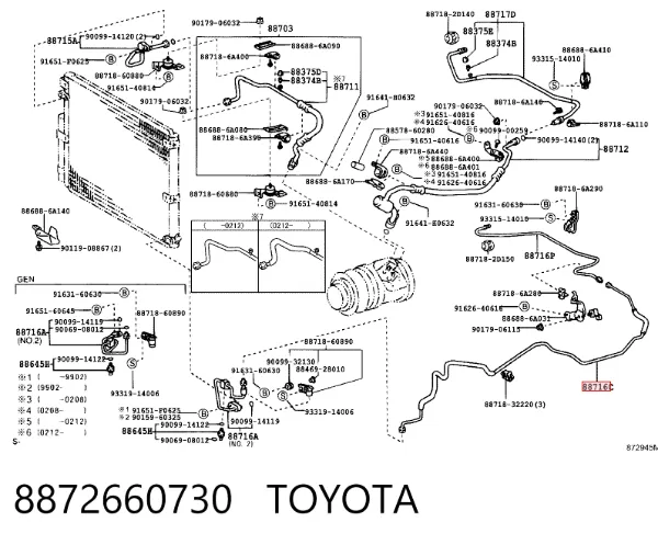  8872660730 Toyota