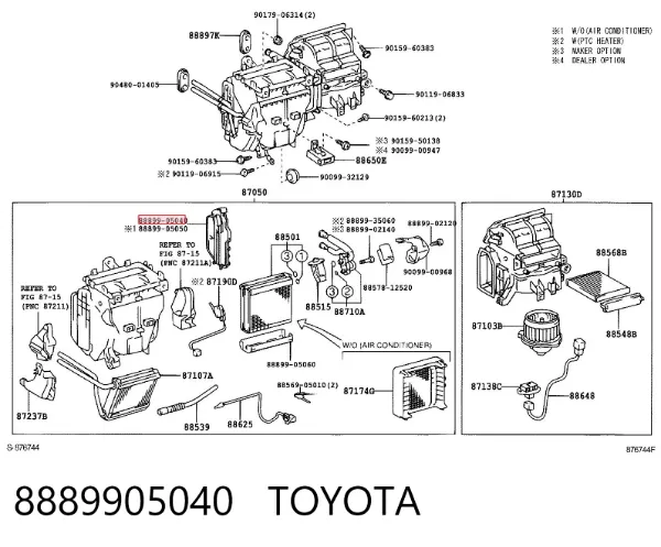  8889905040 Toyota