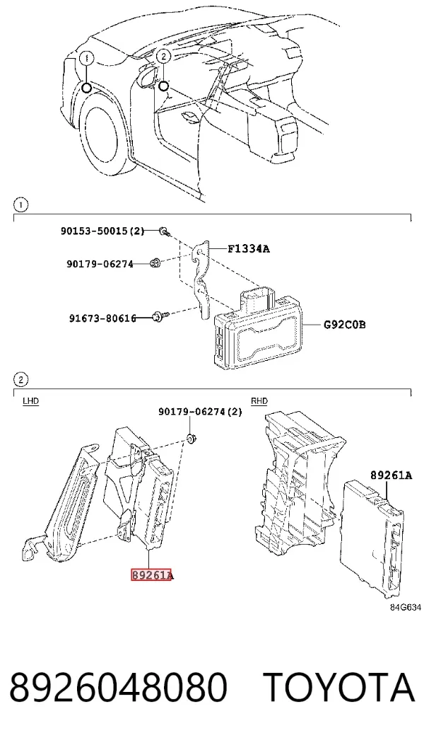  8926048080 Toyota