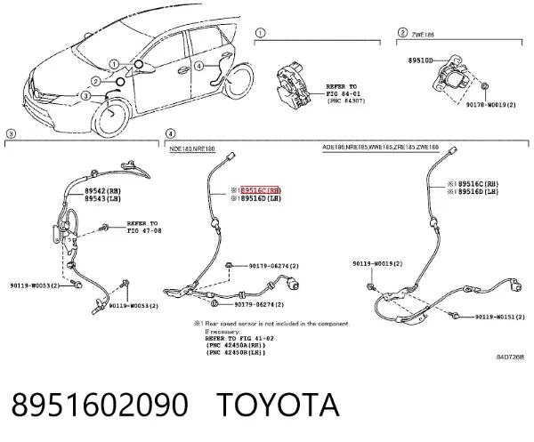  8951602090 Toyota