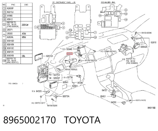 Unidade de controlo de reforçador elétrico do volante 8965002170 Toyota