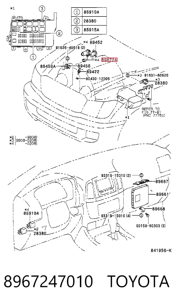  8967247010 Toyota