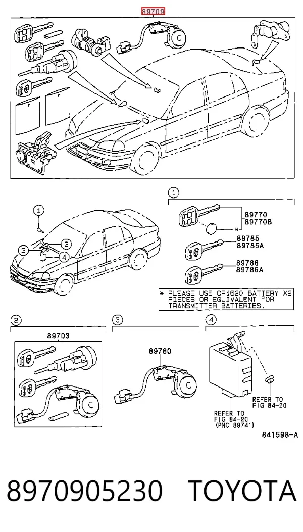  8970905230 Toyota
