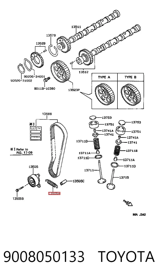  9008050133 Toyota