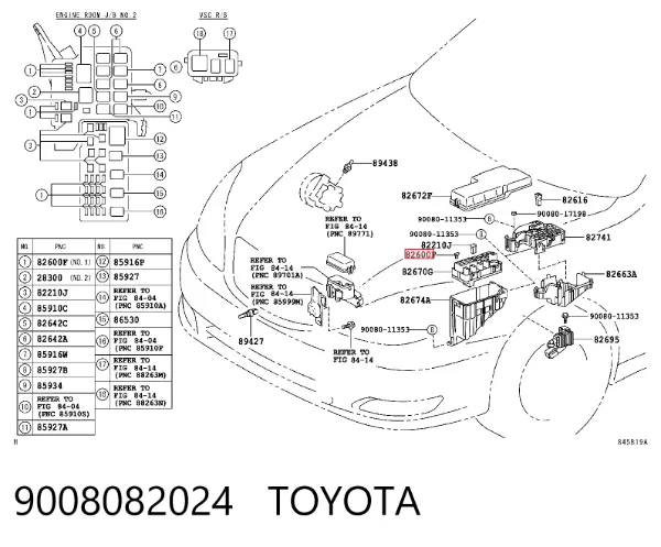  9008082024 Toyota