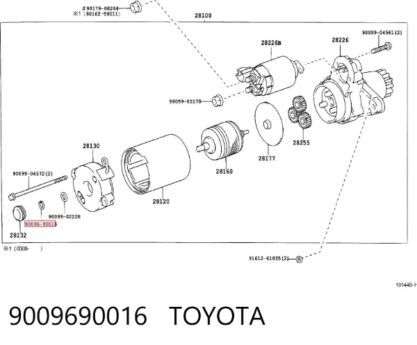  9009690016 Toyota
