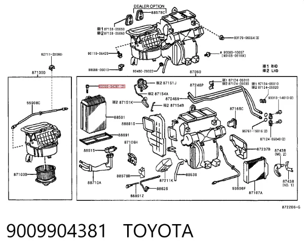  9009904381 Toyota
