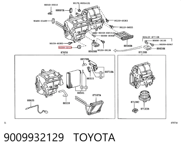  9009932129 Toyota