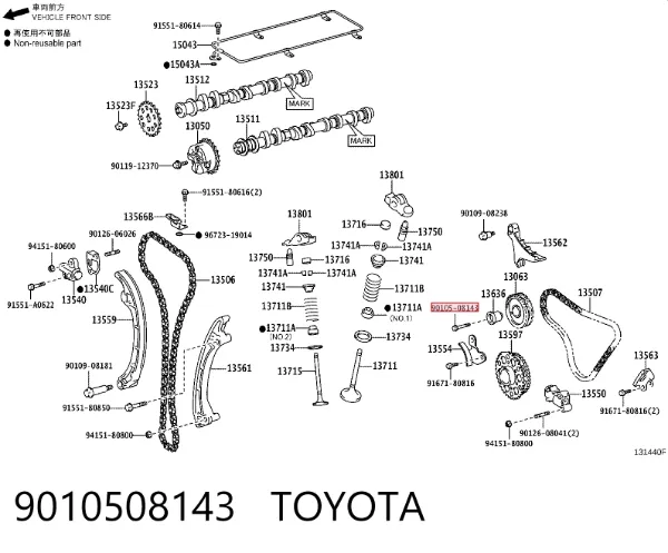  9010508143 Toyota