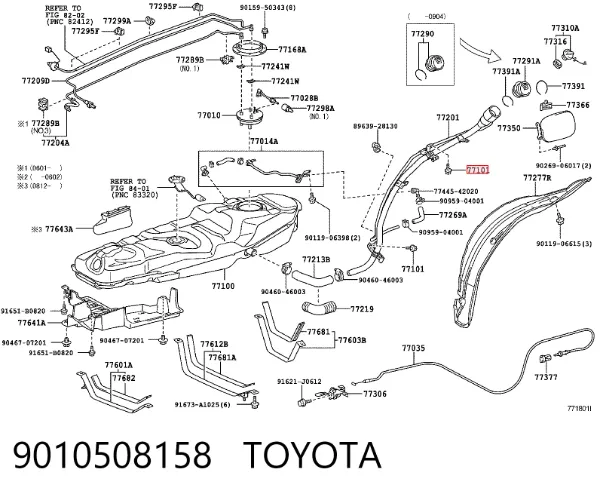  9010508158 Toyota