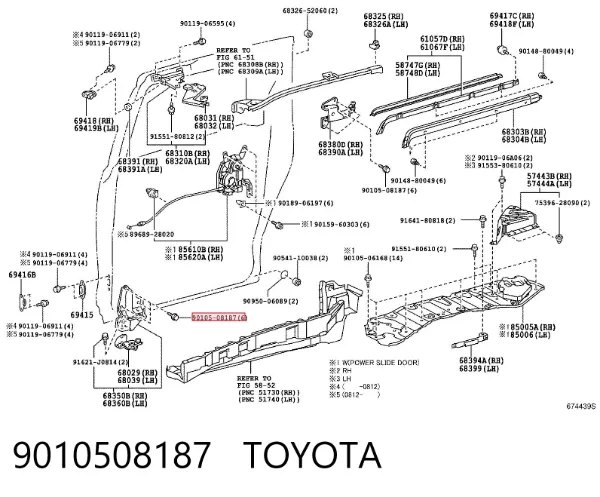  9010508187 Toyota