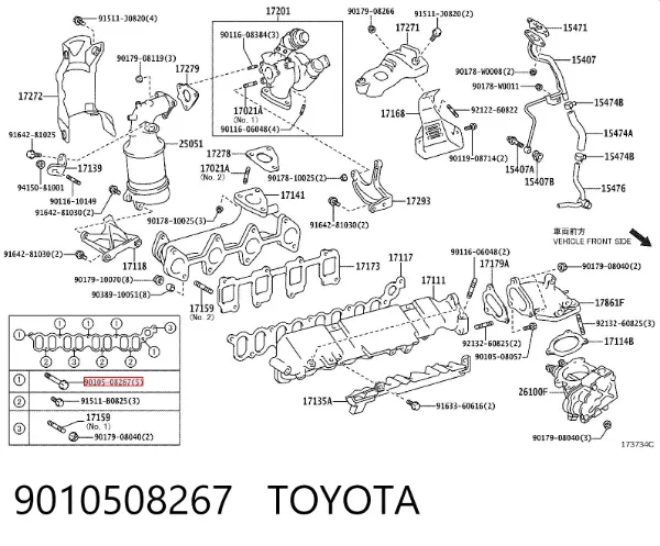  9010508267 Toyota