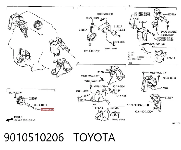  9010510206 Toyota