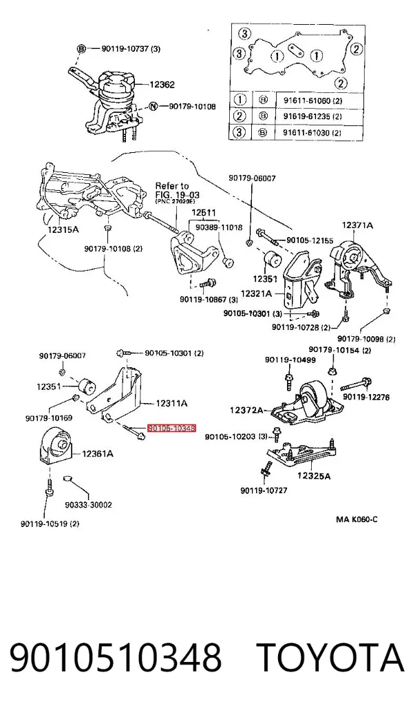  9010510348 Toyota