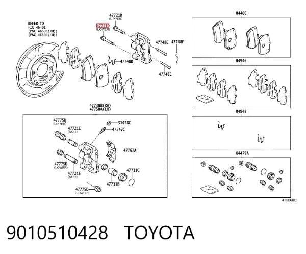  9010510428 Toyota