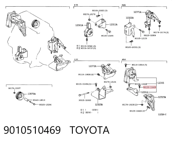  9010510469 Toyota