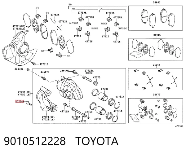  9010512228 Toyota