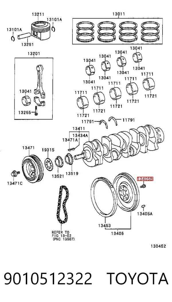  9010512322 Toyota