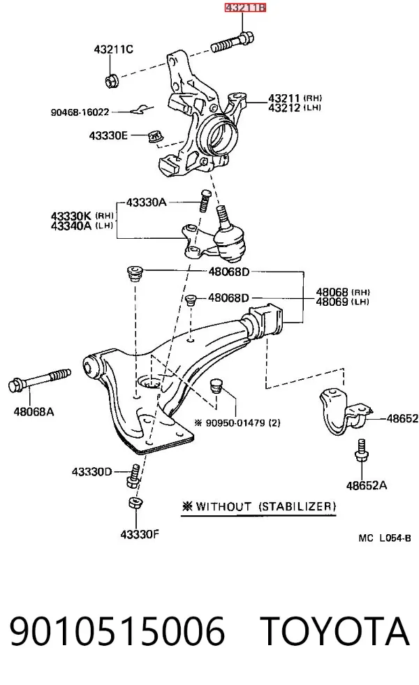  9010515006 Toyota