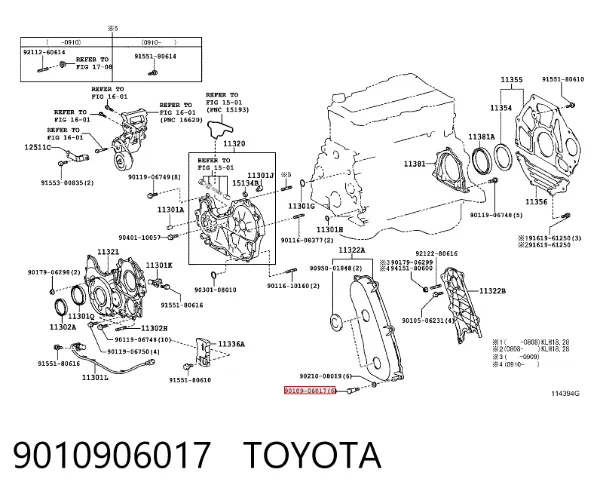 9010906017 Toyota