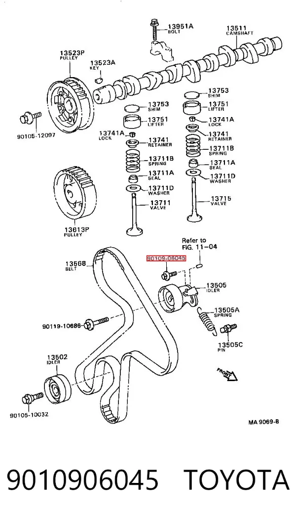  9010906045 Toyota