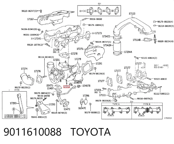  9011610088 Toyota