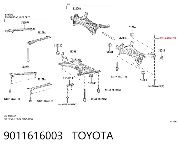  9011616003 Toyota