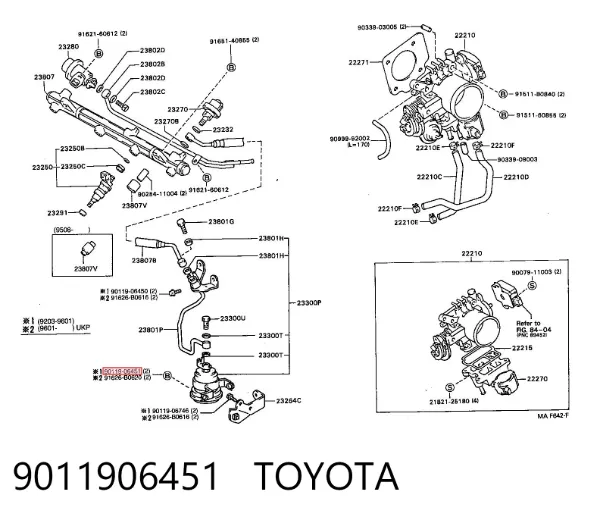  9011906451 Toyota