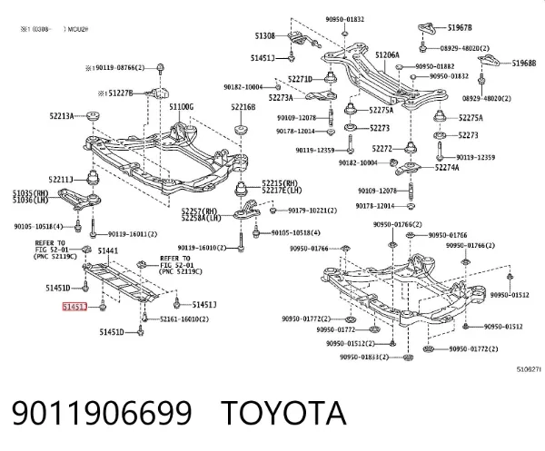  9011906699 Toyota