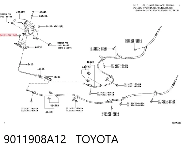  9011908A12 Toyota