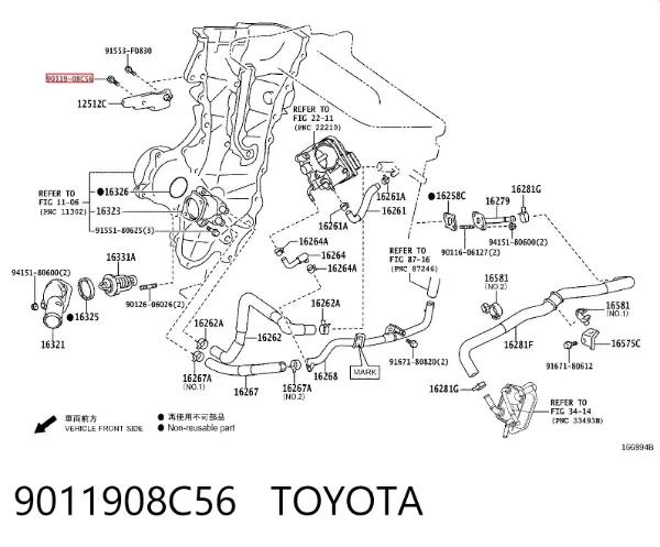  9011908C56 Toyota