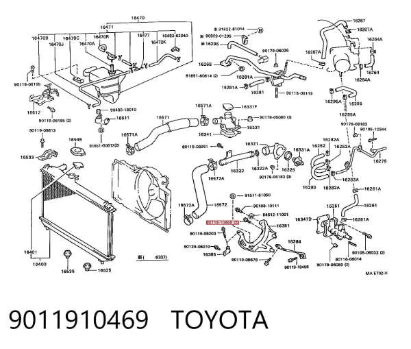  9011910469 Toyota