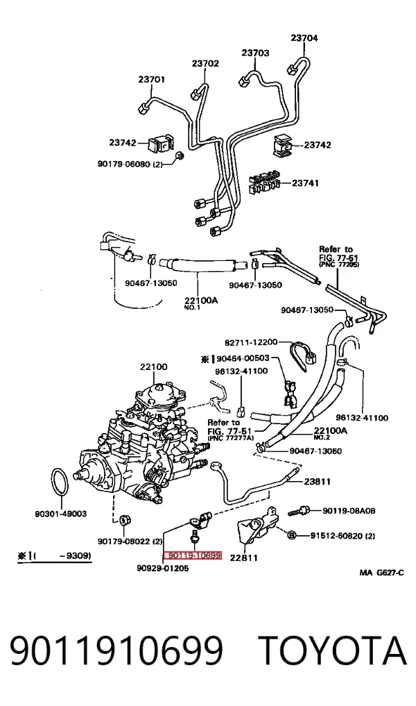  9011910699 Toyota
