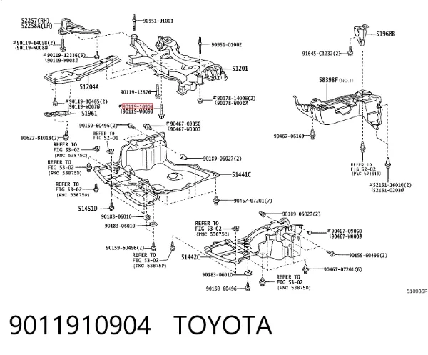  9011910904 Toyota