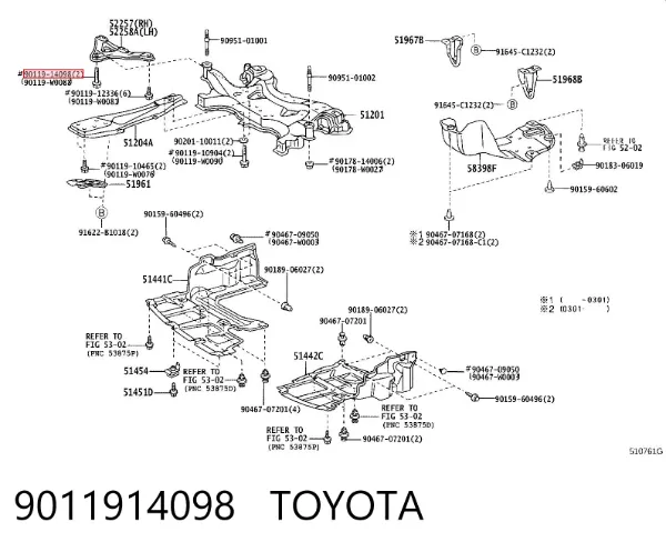  9011914098 Toyota