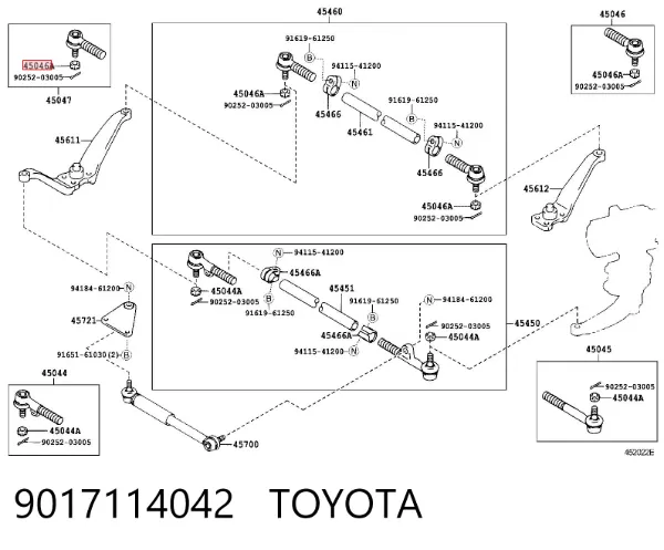  9017114042 Toyota