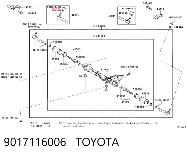  9017116006 Toyota