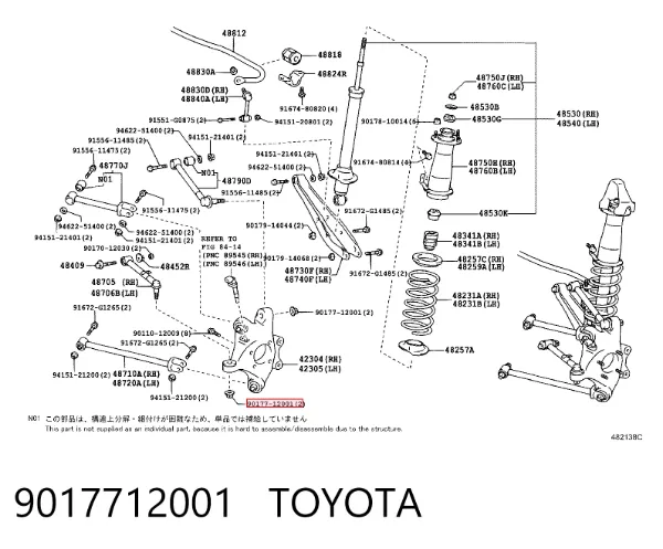  9017712001 Toyota