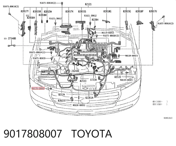  9017808007 Toyota