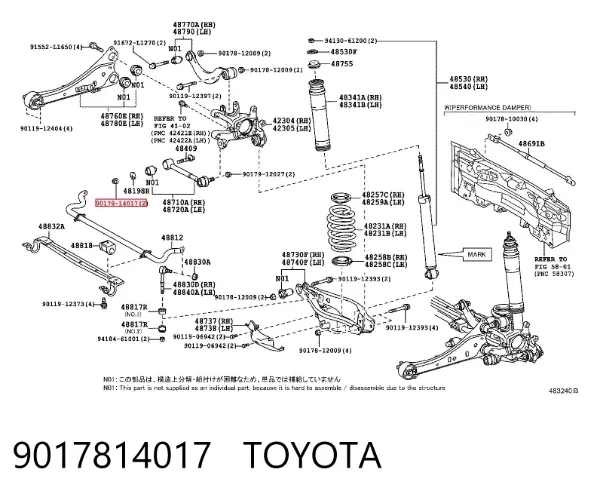  9017814017 Toyota