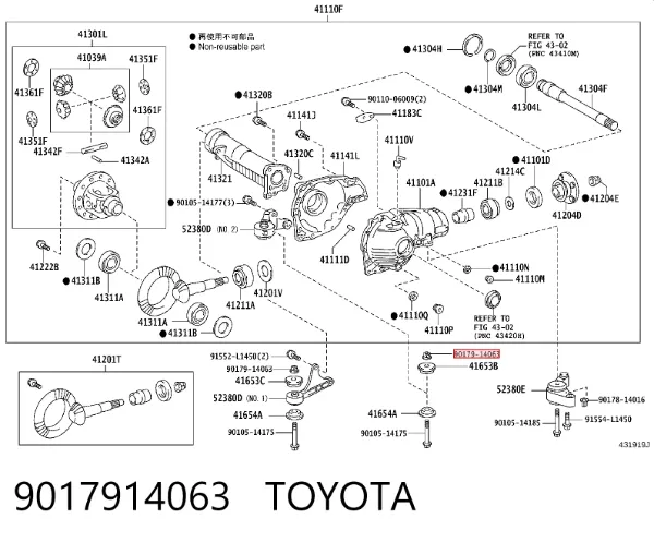  9017914063 Toyota