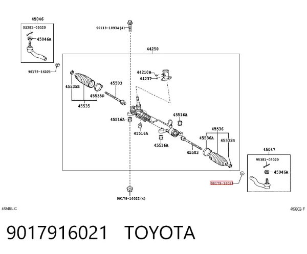  9017916021 Toyota